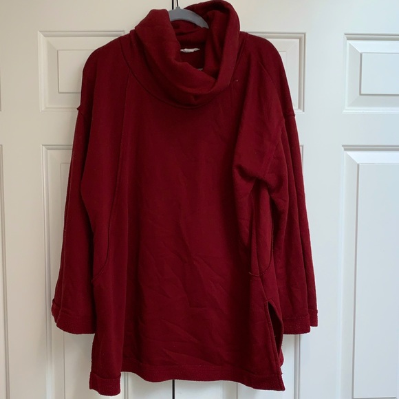 Caslon Red Sweatshirt Sweater - Picture 1 of 1
